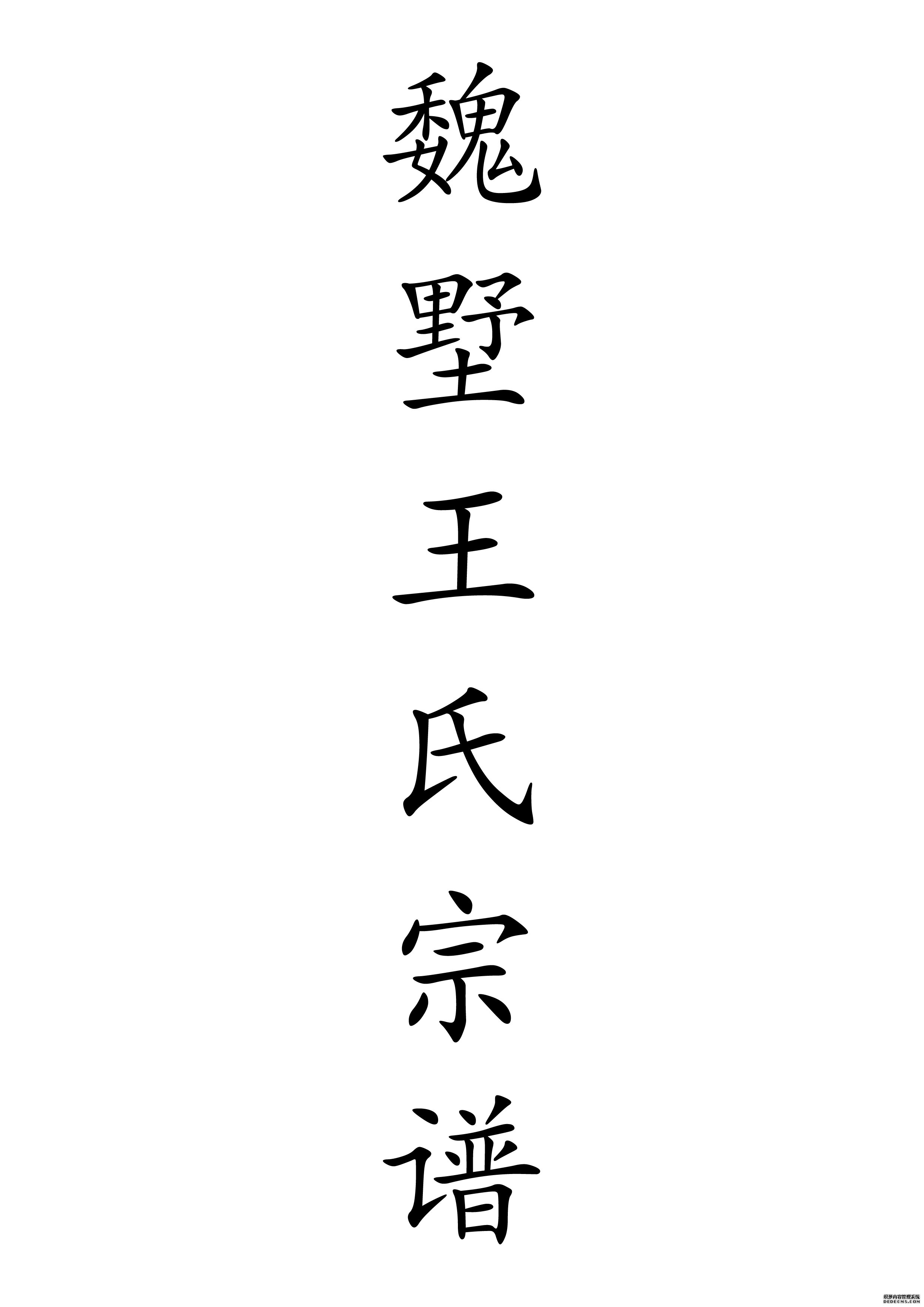 T-0032魏墅王氏宗谱